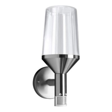 Ledvance - Applique murale extérieur avec détecteur CALICE 1xE27/60W/230V IP44