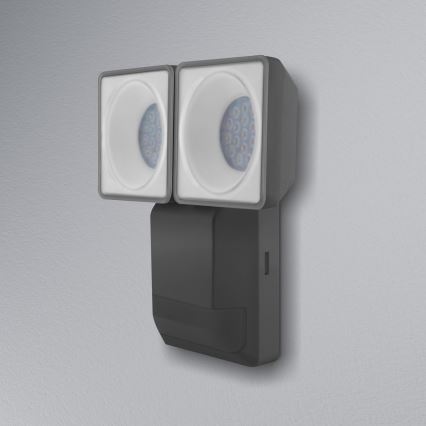 Ledvance - Applique murale extérieur LED avec capteur SPOT 2xLED/8W/230V IP55