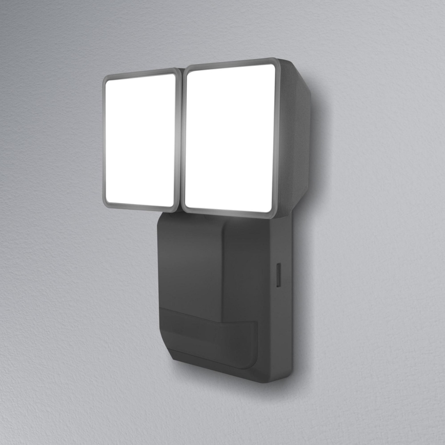 Ledvance - Applique murale extérieur LED avec capteur SPOT 2xLED/8W/230V IP55