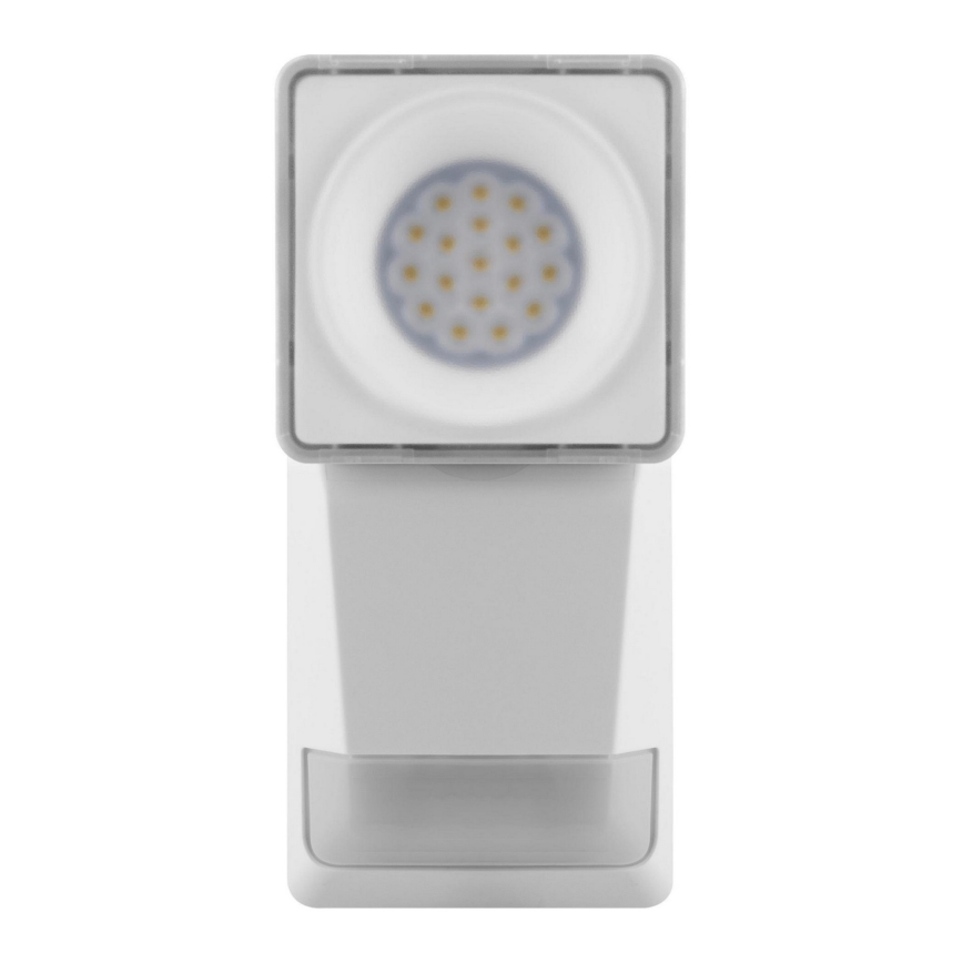 Ledvance - Applique murale extérieur LED avec capteur SPOT LED/8W/230V IP55 blanc