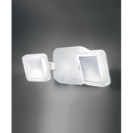 Ledvance - Applique murale extérieure avec détecteur BATTERY 2xLED/10W/4xD IP54