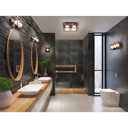 Ledvance - Applique murale extérieure DECOR SQUARE 1xG9/28W/230V IP44