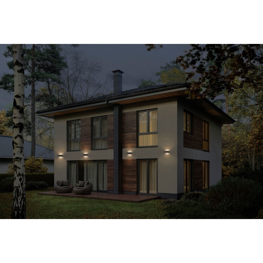 Ledvance - Applique murale extérieure ENDURA STYLE IDRI 2xLED/6,25W/230V IP65