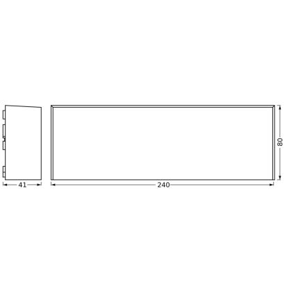 Ledvance - Applique murale extérieure ENDURA STYLE IVO LED/6,5W/230V IP65