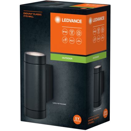 Ledvance - Applique murale extérieure ITYS 2xGU10/35W/230V IP65