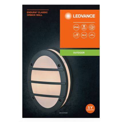 Ledvance - Applique murale extérieure ORBICK 2xE27/18W/230V IP65