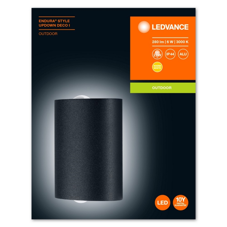 Ledvance - Applique murale LED d'extérieur ENDURA LED/6W/230V