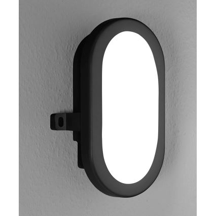 Ledvance - Applique murale LED extérieure  BULKHEAD LED/6W/230V IP54 noir