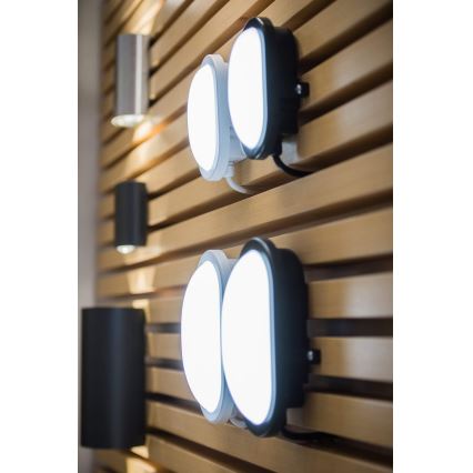 Ledvance - Applique murale LED extérieure  BULKHEAD LED/6W/230V IP54 noir