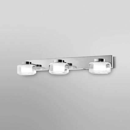 Ledvance-Applique murale salle de bain ORBIS FLAME 3xLED/5,5W/230V IP44 chrome