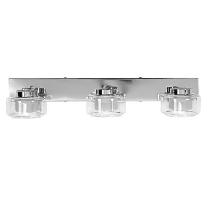 Ledvance-Applique murale salle de bain ORBIS FLAME 3xLED/5,5W/230V IP44 chrome