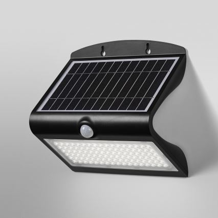 Ledvance - Applique murale solaire avec détecteur BUTTERFLY LED/8W/3,7V IP65