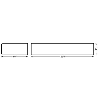 Ledvance - Applique murale solaire avec détecteur ENDURA SOLAR LED/6W/4,2V IP65