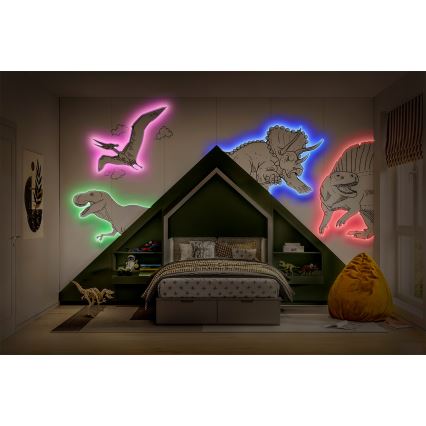 Ledvance - Bande LED RGB dimmable FLEX 5 m LED/10 W/230 V + télécommande