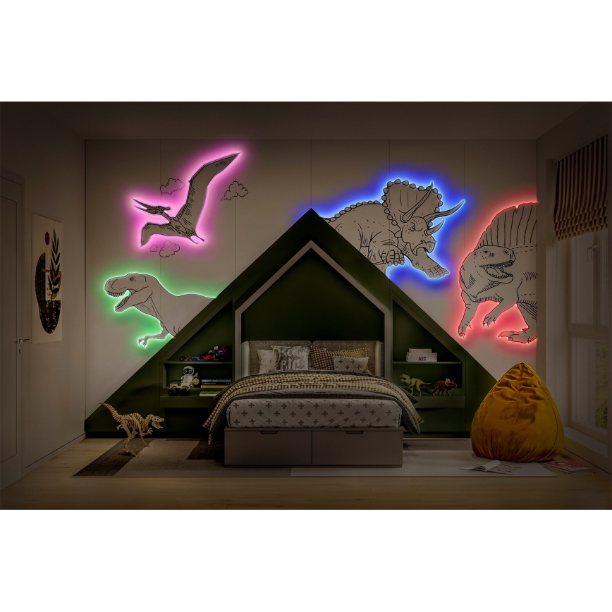 Ledvance - Bande LED RGB dimmable FLEX 5 m LED/10 W/230 V + télécommande