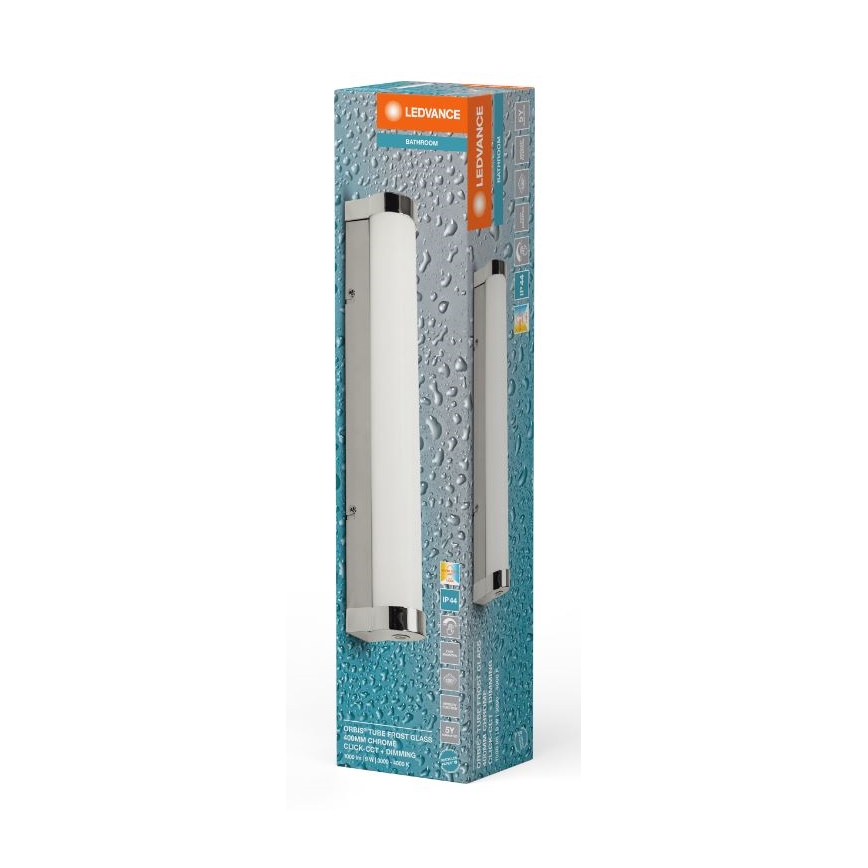 Ledvance - Éclairage miroir tactile à intensité variable ORBIS TUBE LED/9W/230V 40 cm 3000/4000K IP44