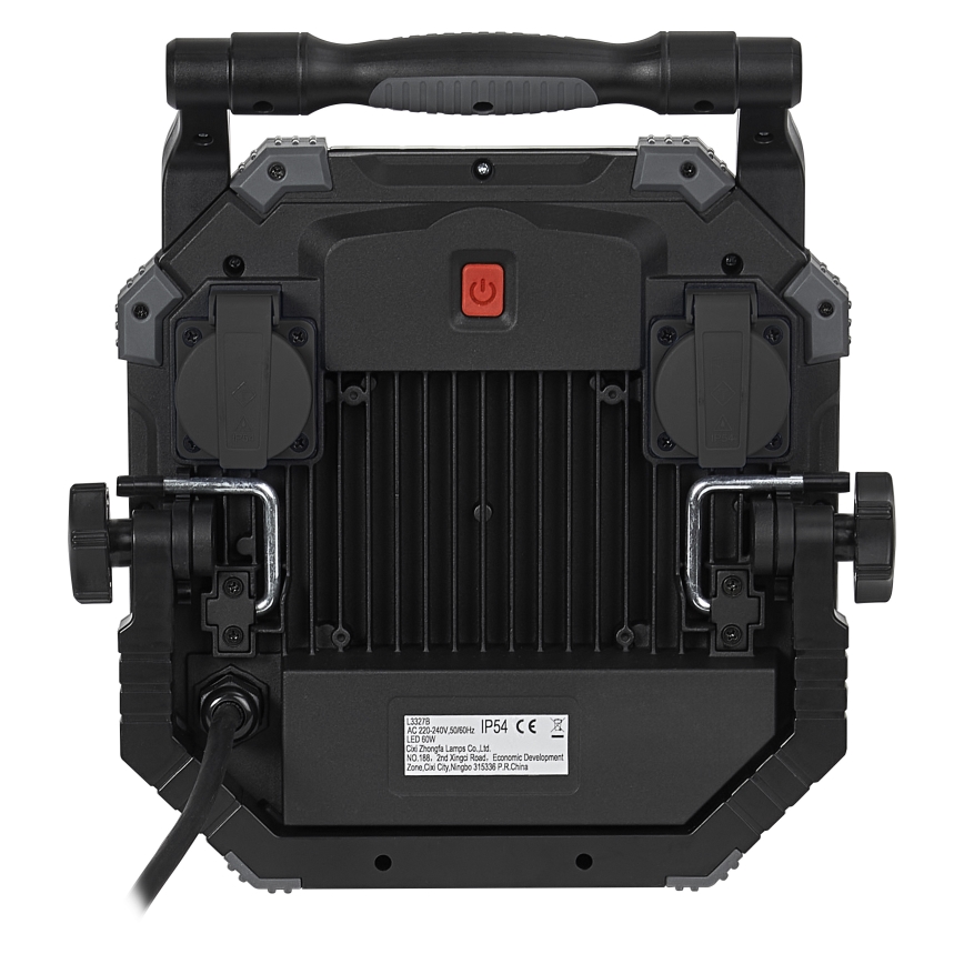 Ledvance - Eclairage de travail à intensité variable avec 2 prises WORKLIGHT VALUE LED/60W/230V IP54