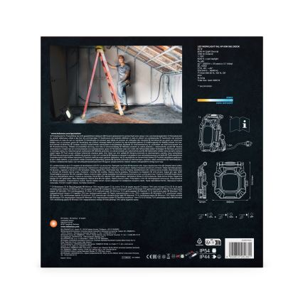 Ledvance - Eclairage de travail à intensité variable avec 2 prises WORKLIGHT VALUE LED/60W/230V IP54