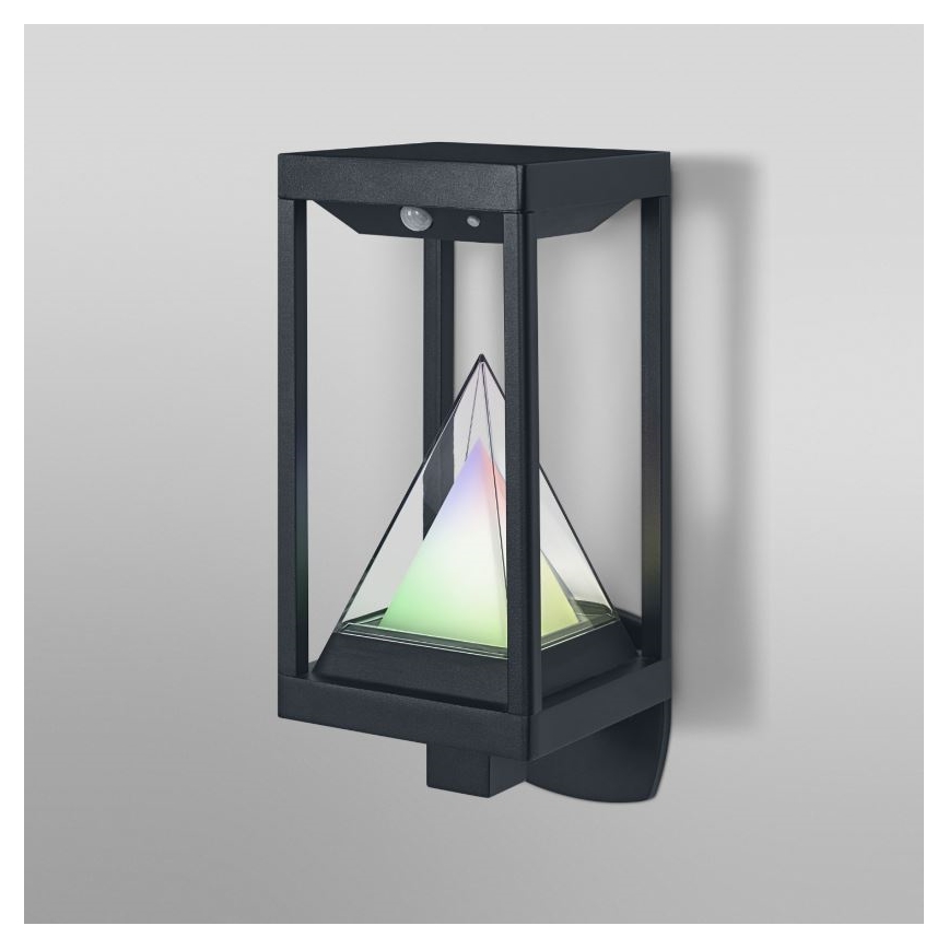 Ledvance - Applique murale solaire  LED RGBW  avec détecteur SMART+ ALPS LED/6W/3,7V 3000K IP44
