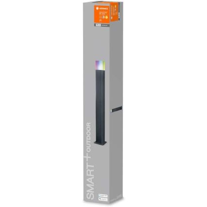 Ledvance - Lampadaire extérieur LED RGBW SMART+ CUBE LED/9,5W/230V IP44 Wi-Fi