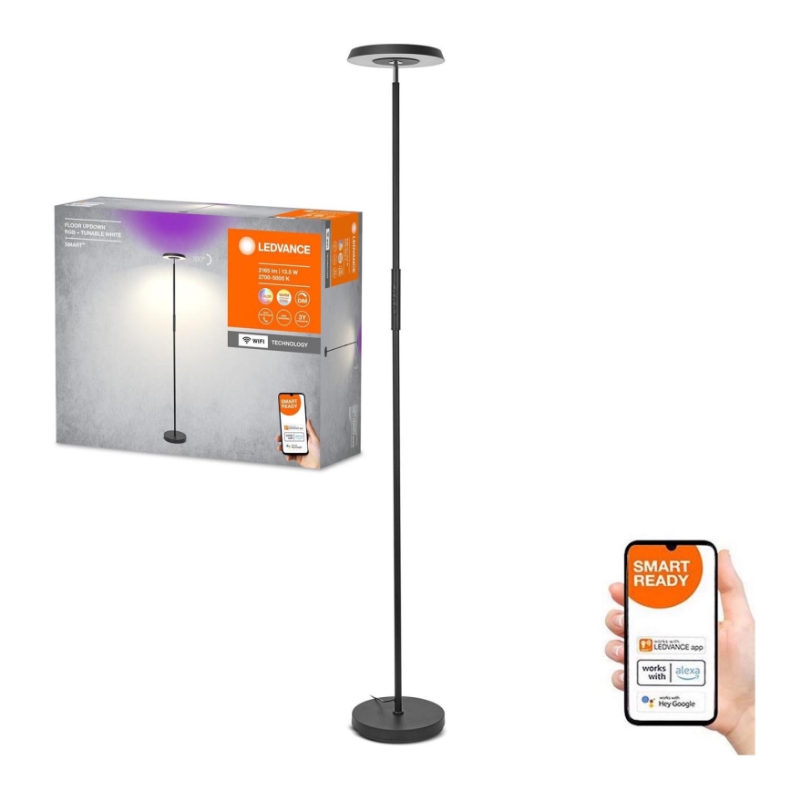 Ledvance - Lampadaire LED RGBW  à intensité variable SMART+ FLOOR LED/13,5W/230V 2700-5000K Wi-Fi