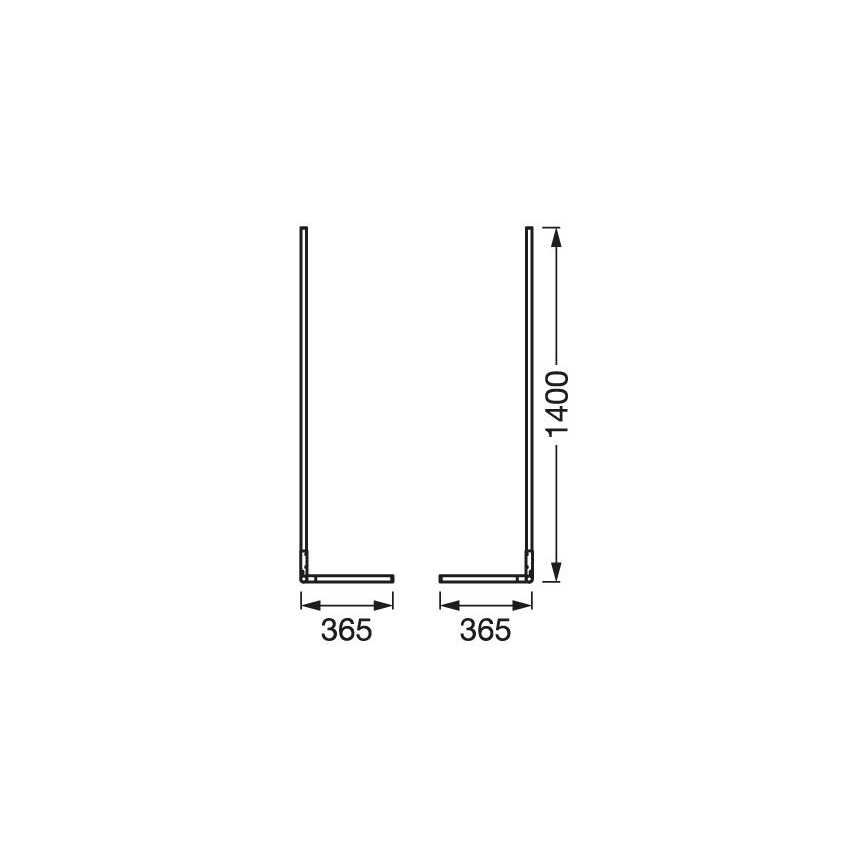 Ledvance - Lampadaire LED RGBW à intensité variable SMART+ FLOOR LED/14W/230V 2700-6500K Wi-Fi + télécommande