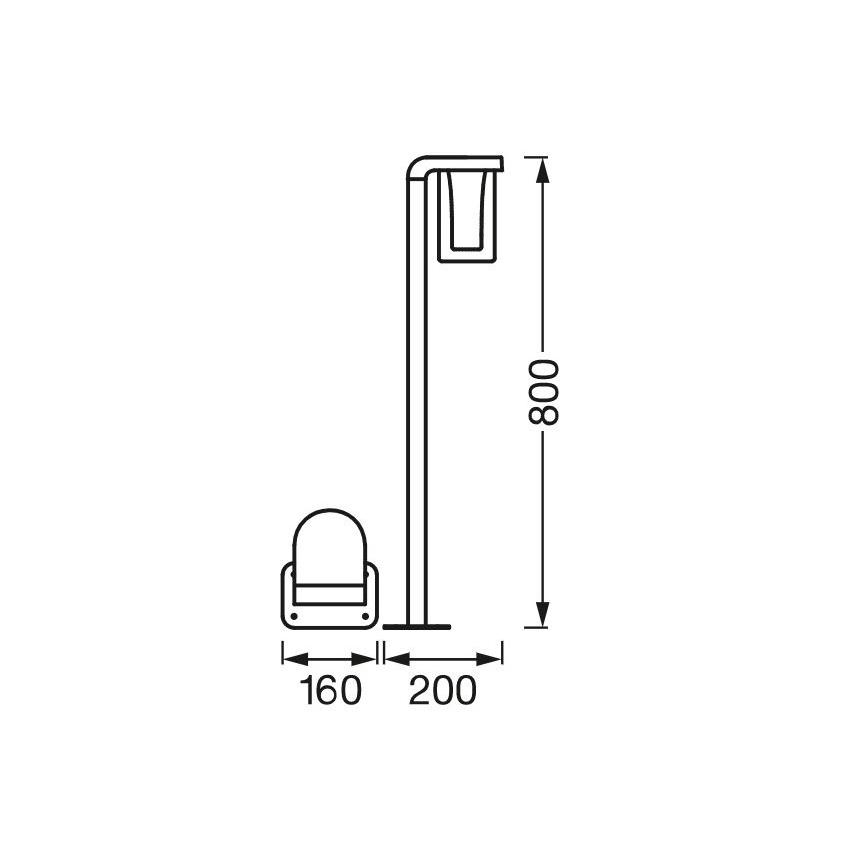 Ledvance - Lampe à intensité variable LED RGBW SMART+ CASCADE LED/10W/230V Wi-Fi IP44