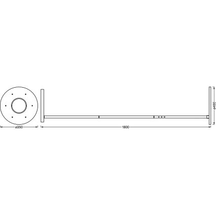 Ledvance - Lampadaire à intensité variable SUN@HOME LED/36W/230V 2200-5000K CRI 95 Wi-Fi