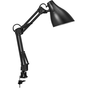Ledvance - Lampe de bureau avec pince OFFICE LINE 1xE27/11W/230V noire