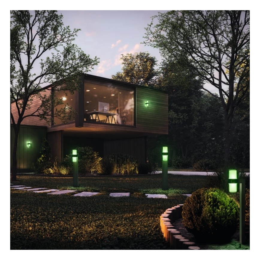 Ledvance - Lampe d'extérieur à intensité variable LED RGBW CASCADE 2xLED/7W/230V IP44 Wi-Fi