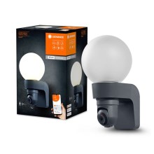 Ledvance - Lampe d'extérieur avec détecteur et caméra SMART+ 1xE27/15W/230V IP44 Wi-Fi