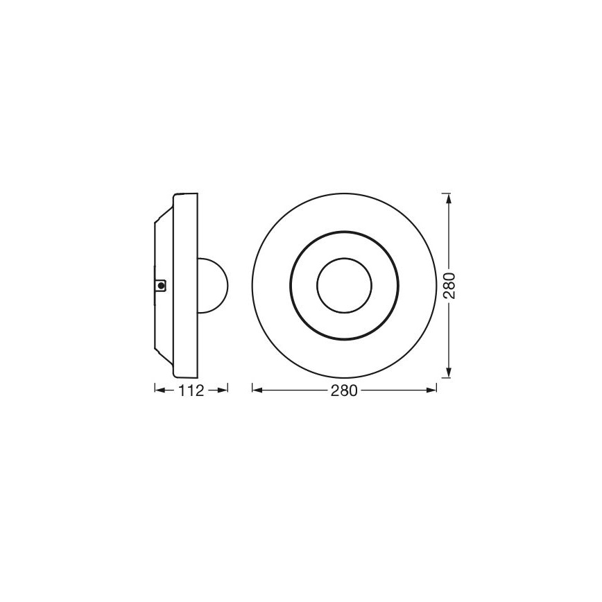Ledvance - Lampe d'extérieur LED avec un détecteur et caméra SMART+ LED/22W/230V IP44 Wi-Fi