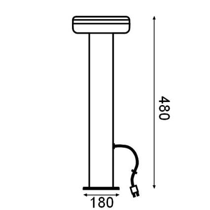 Ledvance - Lampe extérieure ENDURA HYBRID MARI LED/4W/12V IP44