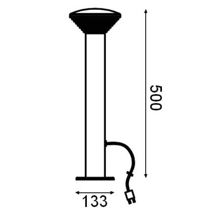 Ledvance - Lampe extérieure ENDURA HYBRID OLONA LED/2W/12V IP44