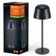 Ledvance - Lampe rechargeable extérieure à intensité variable TABLE LED/2,5W/5V IP54 noir