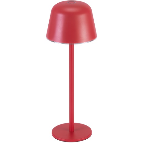 Ledvance - Lampe rechargeable extérieure à intensité variable TABLE LED/2,5W/5V IP54 rouge