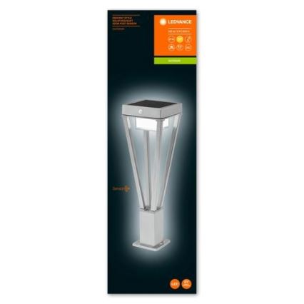 Ledvance - Lampe solaire extérieure avec détecteur BOUQUET LED/6W/3,7V 2200 mAh IP44