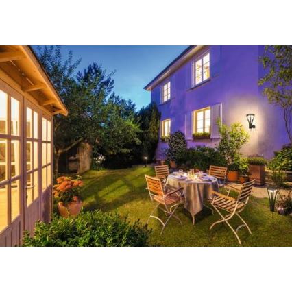 Ledvance - Lampe solaire extérieure avec détecteur BOUQUET LED/6W/3,7V 2200 mAh IP44