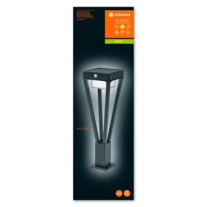 Ledvance - Lampe solaire extérieure avec détecteur BOUQUET LED/6W/3,7V 2200 mAh IP44