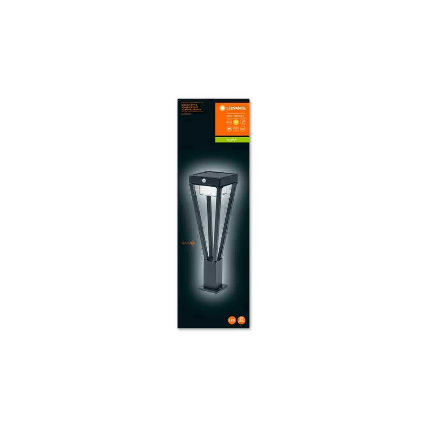 Ledvance - Lampe solaire extérieure avec détecteur BOUQUET LED/6W/3,7V 2200 mAh IP44