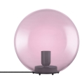 Ledvance - LED Lampe de table BUBBLE 1xE27/8W/230V rose