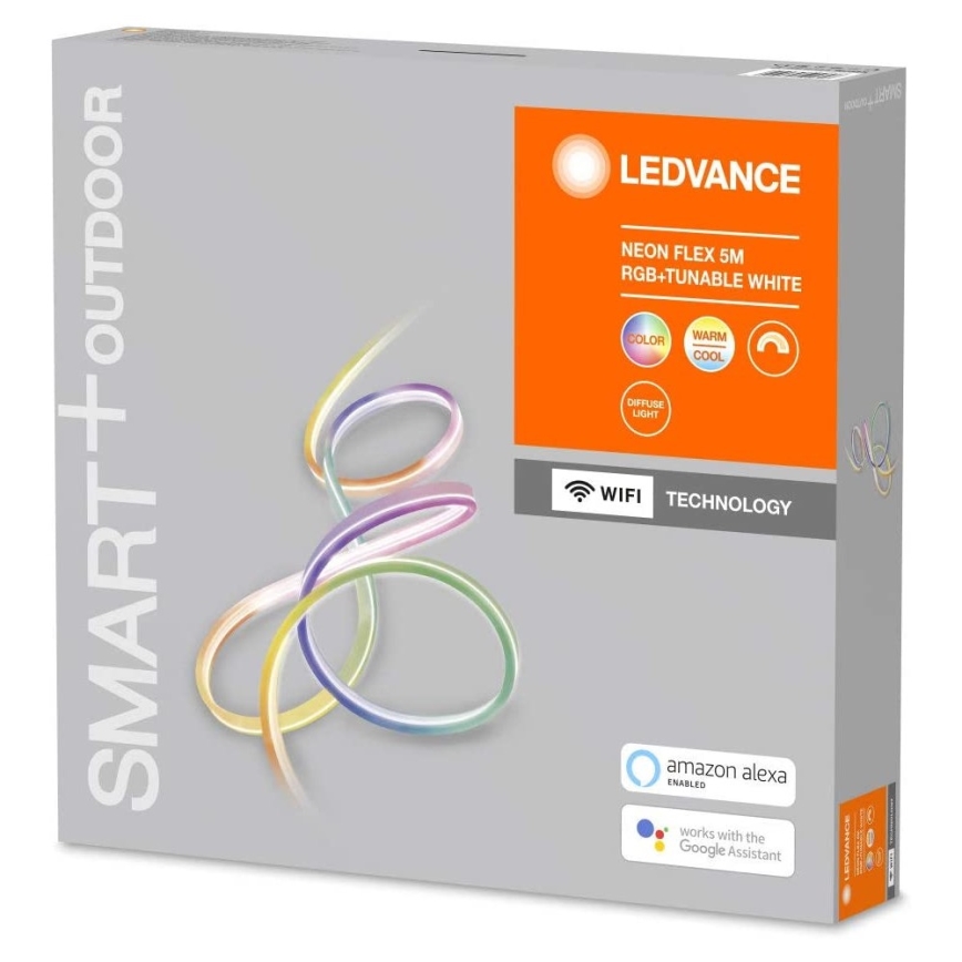 OSRAM Smart+ Ruban LED Flex Extérieur Connectée - 5m de longueur - Couleurs  24W - Pilotable via une passerelle Zigbee - Cdiscount Bricolage