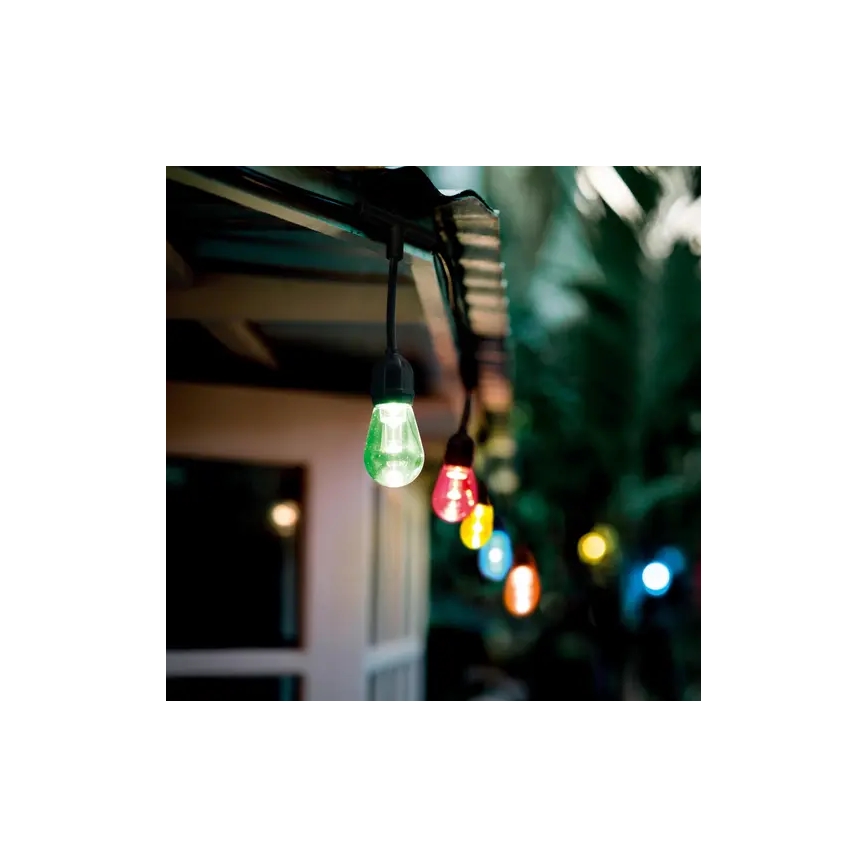 Ledvance - Guirlande d'extérieur LED RGBW dimmable SMART+ STRING 12xLED/0,37W/230V IP44 Wi-Fi