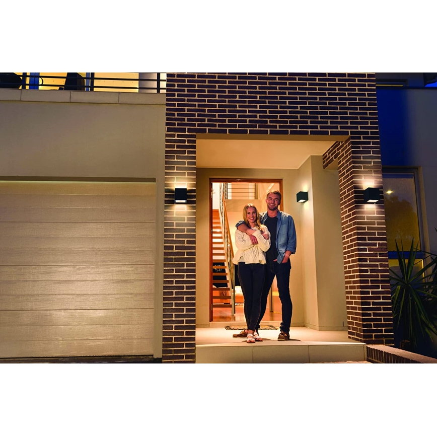 Ledvance - Applique murale d'extérieur à intensité variable LED RGBW BRICK LED/14W/230V Wi-Fi IP44