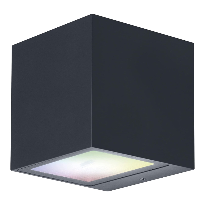 Ledvance - Applique murale d'extérieur à intensité variable LED RGBW BRICK LED/14W/230V Wi-Fi IP44