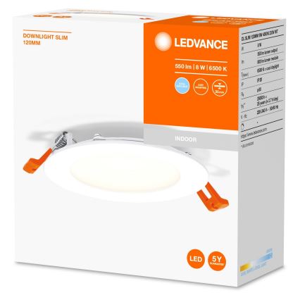 Ledvance - Luminaire encastrable SLIM LED/8W/230V 6500K