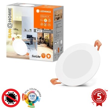 Ledvance - Luminaire encastré LED à intensité variable SUN@HOME LED/8W/230V 2200-5000K CRI 95 Wi-Fi