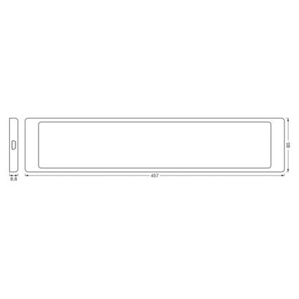 Ledvance -Luminaire sous meuble de cuisine à intensité variable UNDERCABINET LED/7W/230V 2700-6500K Wi-Fi