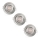 Ledvance - Pack de 3 luminaires LED encastrables dimmables SIMPLE LED/4,9W/230V