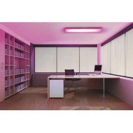 Ledvance - Panneau à intensité variable LED RGBW SMART+ PLANON LED/30W/230V Wi-Fi + Télécommande